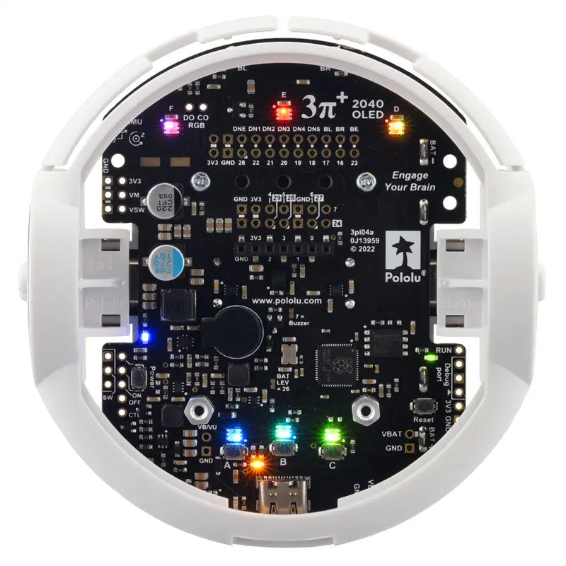 Pololu 2040 3pi+ 高機能制御ボード