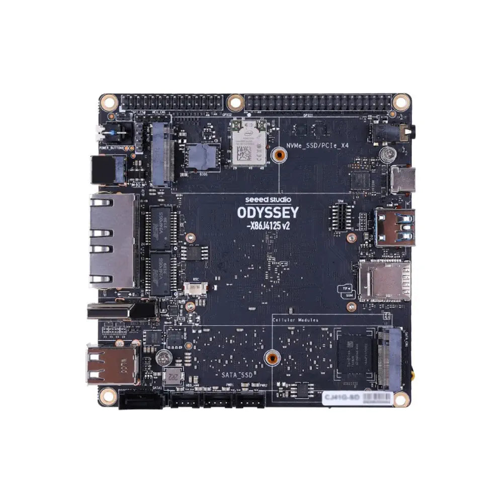 Seeedstudio ODYSSEY X86J4125864 V2 (64GB eMMC、Linux、RP2040 core搭載)