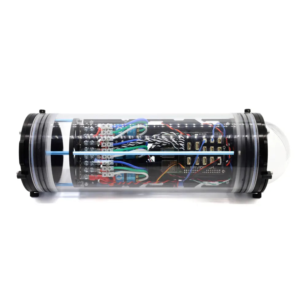 BlueRobotics BlueROV2用 アルミニウム電子機器エンクロージャ - 定格深度 300m