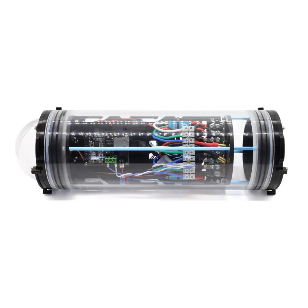 BlueRobotics BlueROV2用 アルミニウム電子機器エンクロージャ - 定格深度 300m