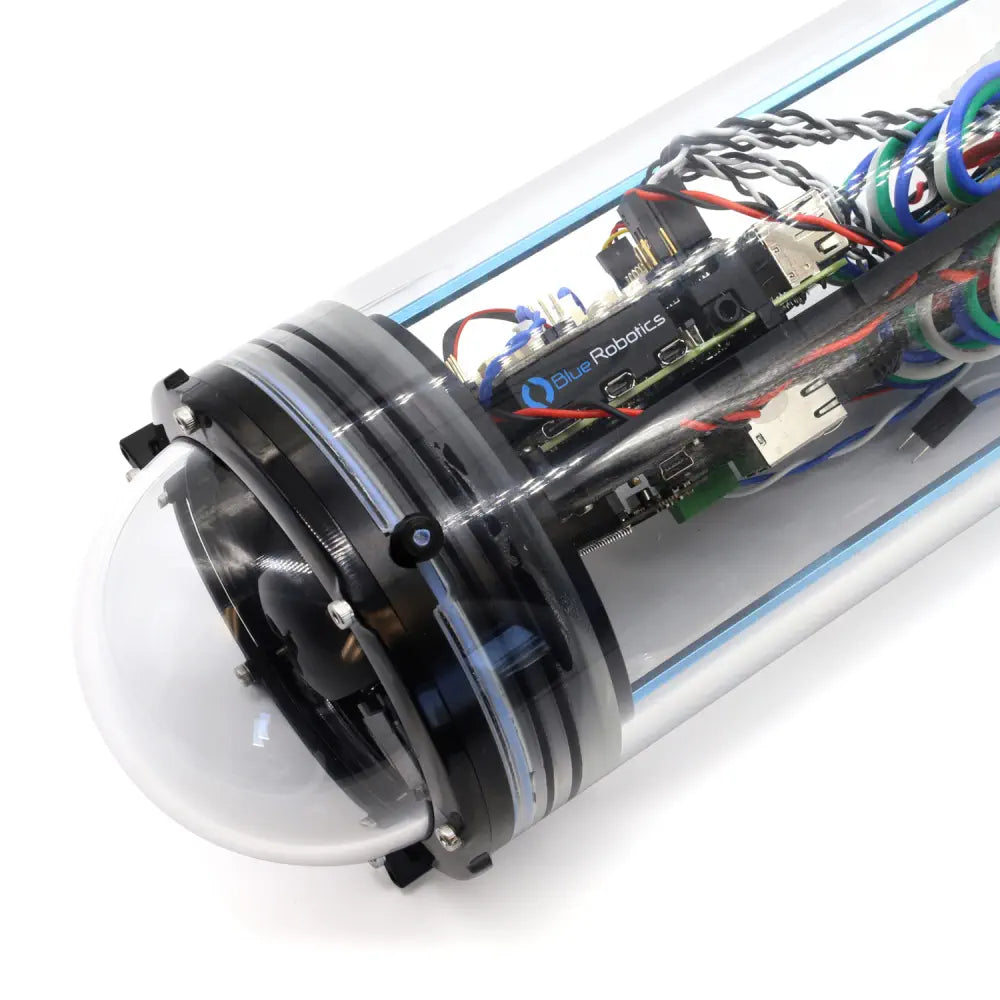 BlueRobotics BlueROV2用 アルミニウム電子機器エンクロージャ - 定格深度 300m