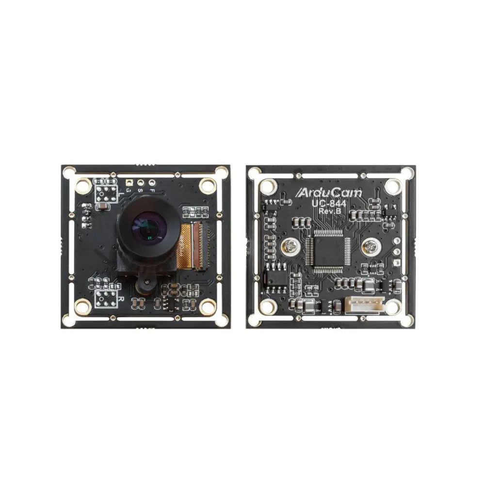 Arducam 2MP OV2311 グローバルシャッタ モノクロUSBカメラ、低歪曲 M12レンズ付き