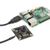 Arducam 2MP OV2311 グローバルシャッタ モノクロUSBカメラ、低歪曲 M12レンズ付き