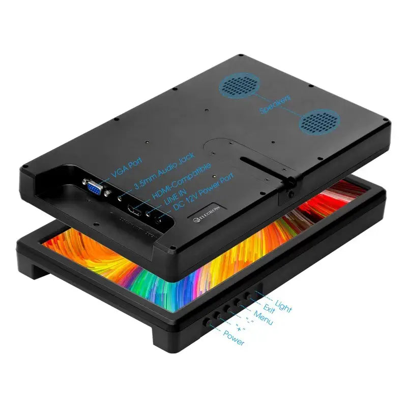 Elecrow フルHD 11.6 inch 1920 x 1080 VGA IPSゲーミングスクリーン (スピーカー内蔵)