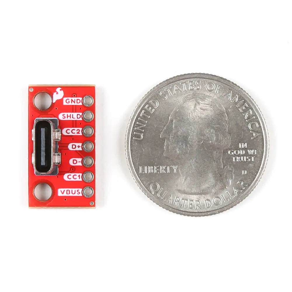 SparkFun 縦型USB-Cブレークアウト