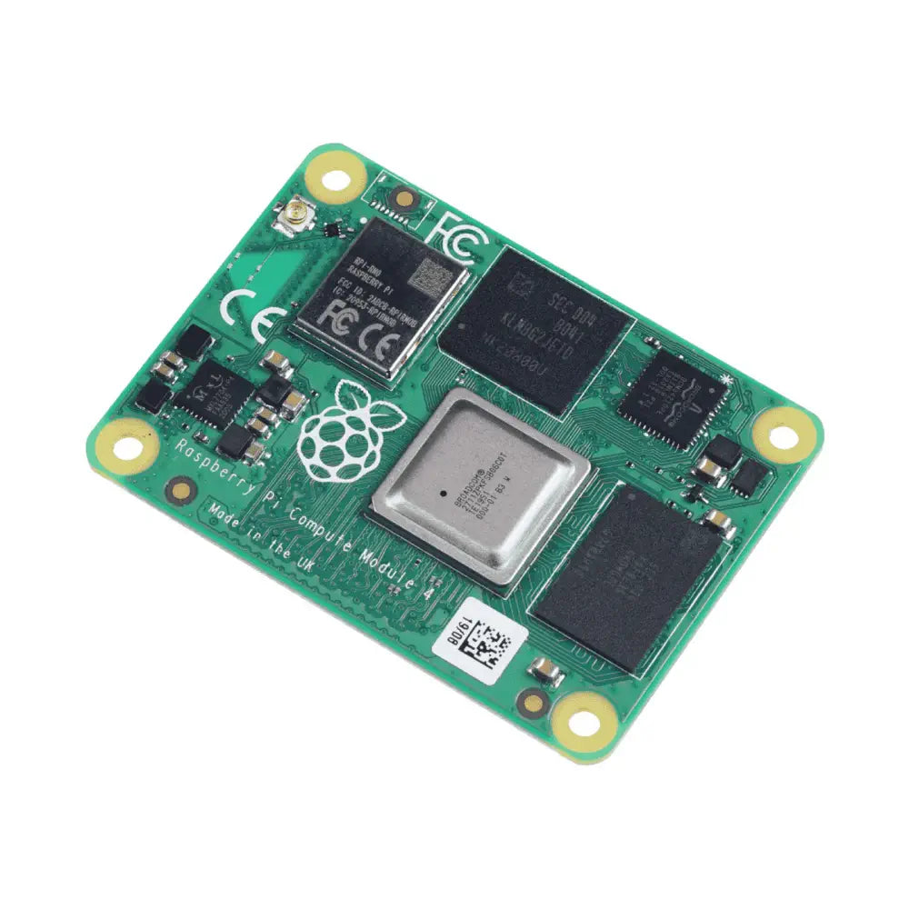 Raspberry Pi コンピュータモジュール 4 - 4GB RAM、32GB eMMC、WiFi、Bluetooth (CM4104032)