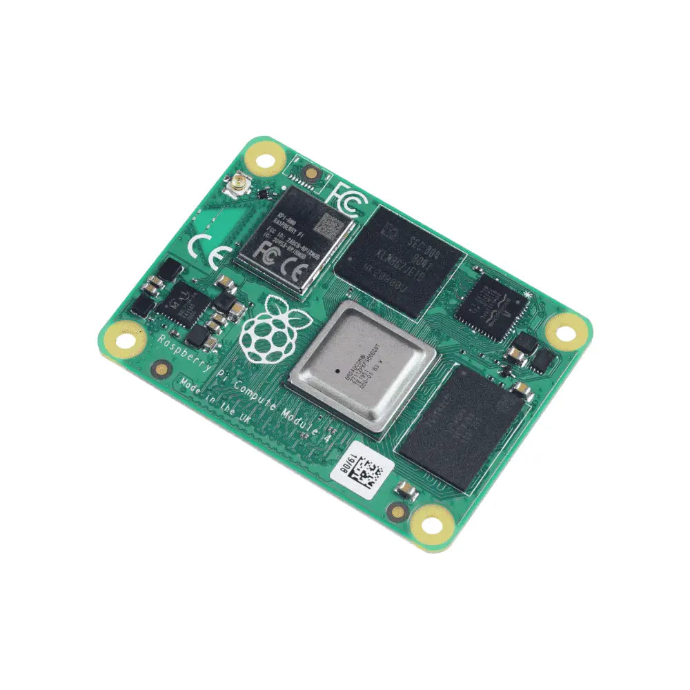 Raspberry Pi コンピュータモジュール 4 - 4GB RAM、32GB eMMC、WiFi、Bluetooth (CM4104032)