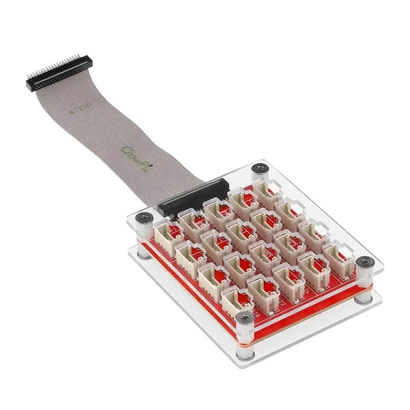 CrowPi L ベース シールド (GPIO インタフェース および ADCチップオンボード (MCP3008) 搭載）