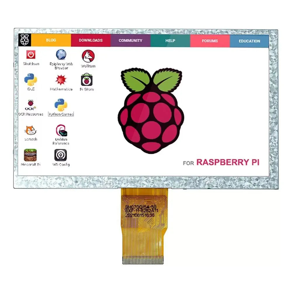 Elecrow 7 Inch 1024 x 600 TFTディスプレイ Raspberry Pi / Pcduino / Banana Pi用 ドライバボード搭載