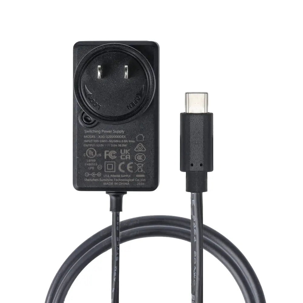 ZimaBlade 12V/3A Type-C 電源アダプタ