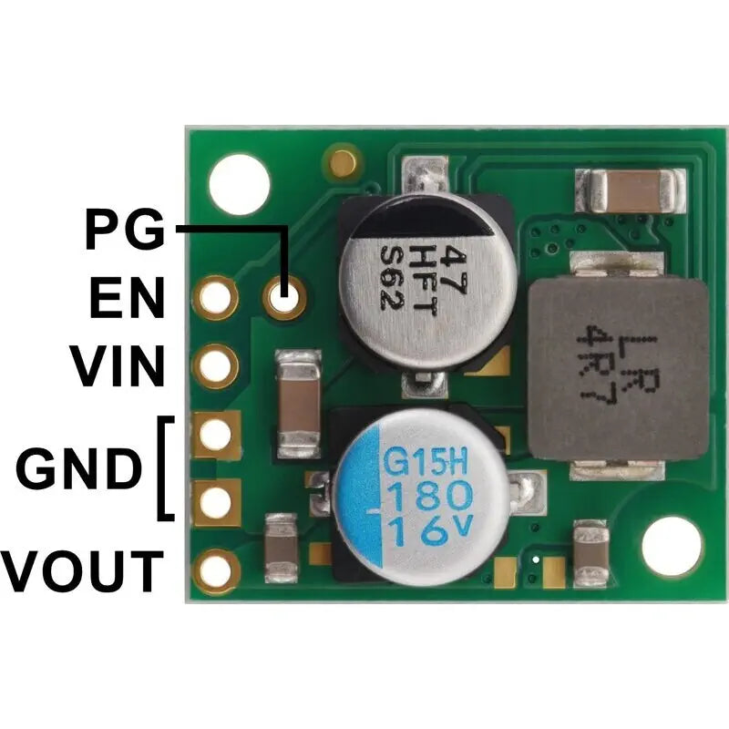 Pololu 6V 3.3A ステップダウン電圧レギュレータ D30V30F6