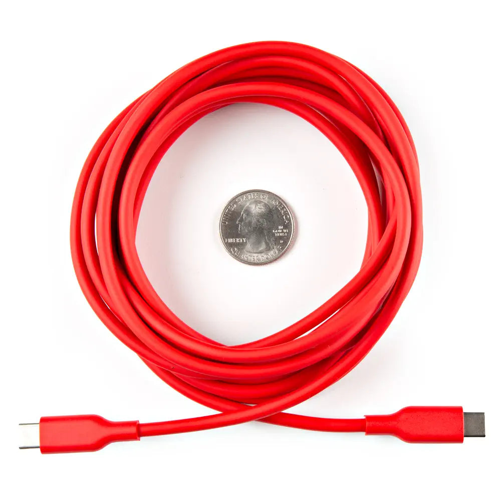 Sparkfun USB-C～USB-C シリコン電源ケーブル（3m）