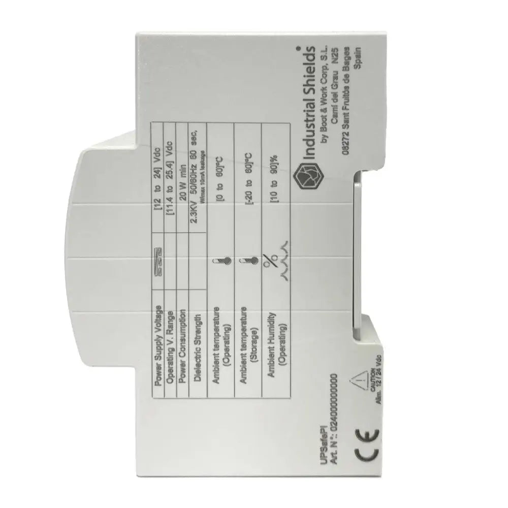 UPSafePI Raspberry Pi 4B 工業用UPS (8GB)