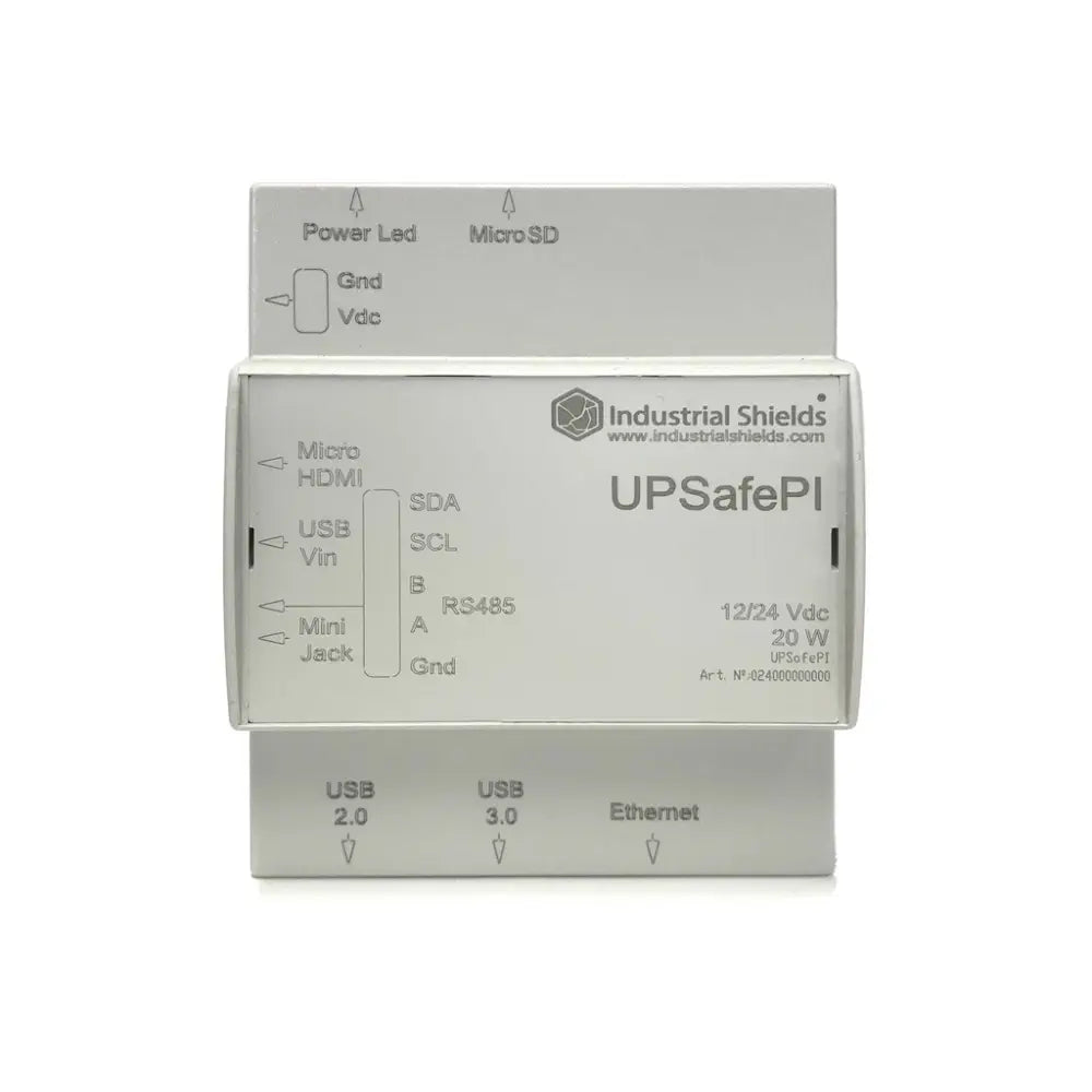 UPSafePI Raspberry Pi 4B 工業用UPS (4GB)