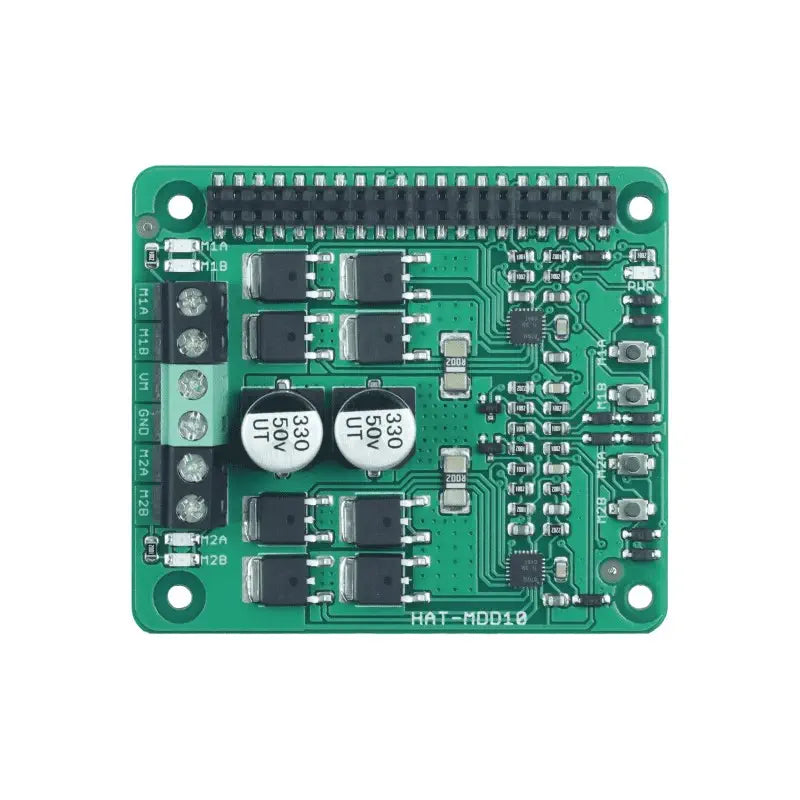 Raspberry PI用 2 x 10AモータドライバHAT