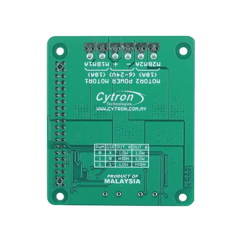 Raspberry PI用 2 x 10AモータドライバHAT
