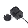 12V/1A 電源アダプタ、DCジャック出力、外径 5.5mm、内径 2.1mm (US仕様)