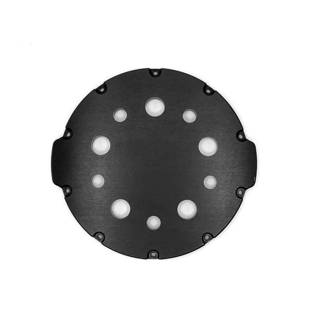 BlueRobotics 130 mm / 5インチエンドキャップアルミニウム5x M14、5x M10穴 - 1000m