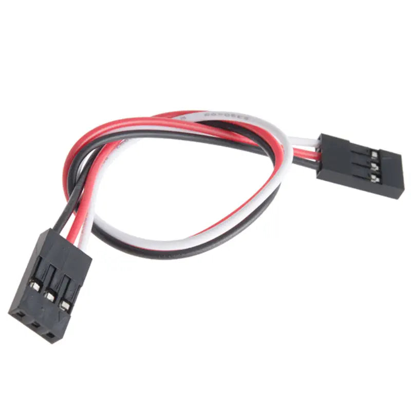 Sparkfun ジャンパーワイヤー - 0.1 インチ、3 ピン、6 インチ (黒、赤、白)