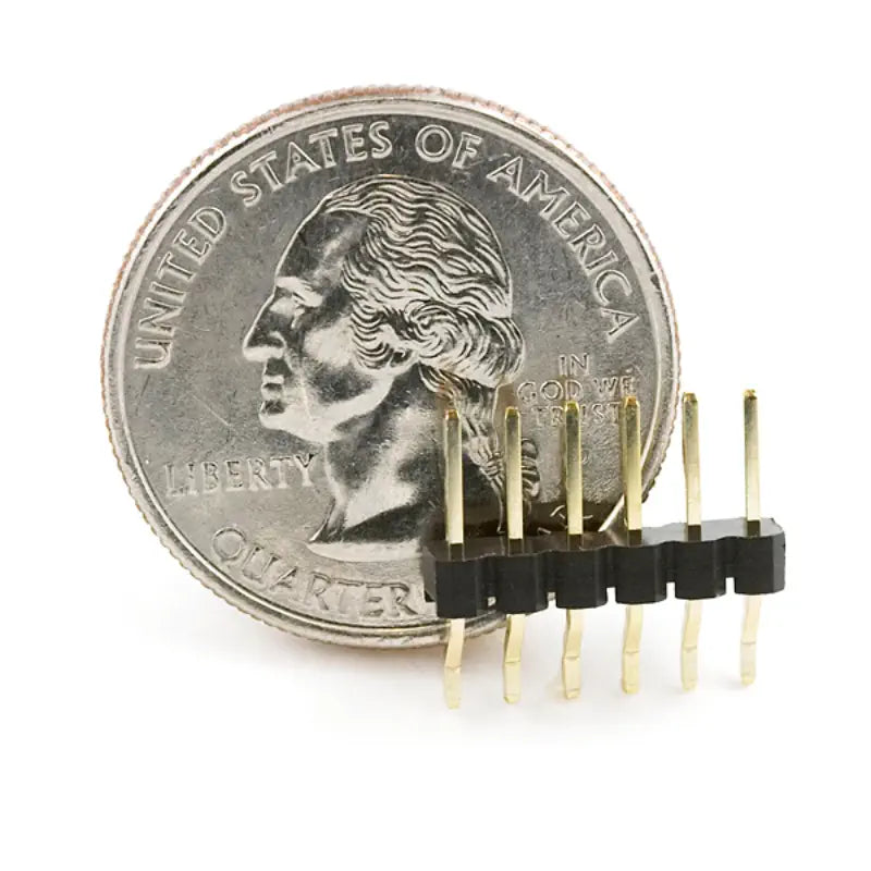 Sparkfun ヘッダー - 6 ピン オス (SMD、0.1 インチ、直角)