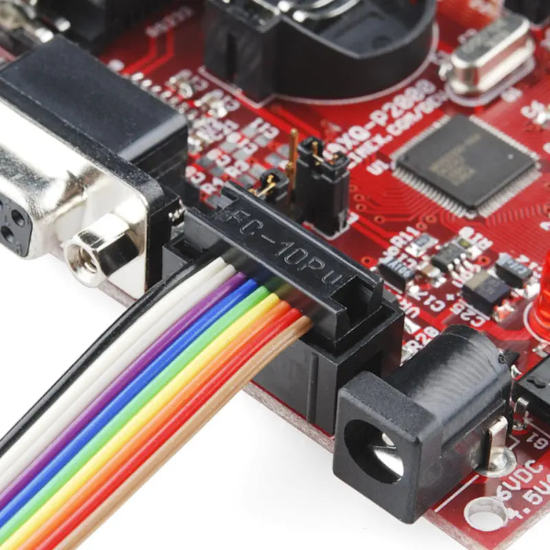 Sparkfun リボン圧着コネクタ - 10 ピン (2x5、メス)