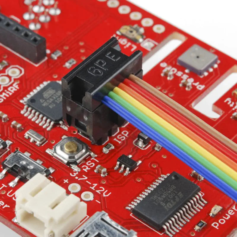 Sparkfun リボン圧着コネクタ - 6 ピン (2x3、メス)