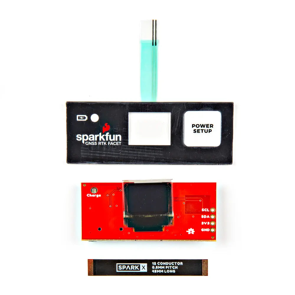 SparkFun RTK 交換部品 - ファセット ディスプレイ/ボタン