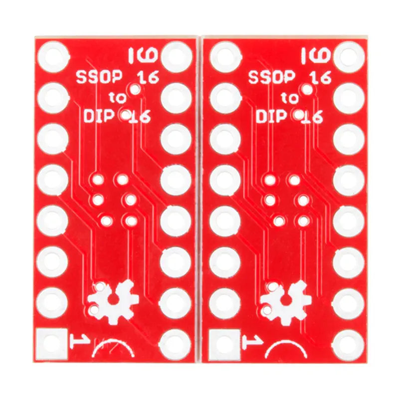 SparkFun SSOP から DIP へのアダプタ - 16 ピン