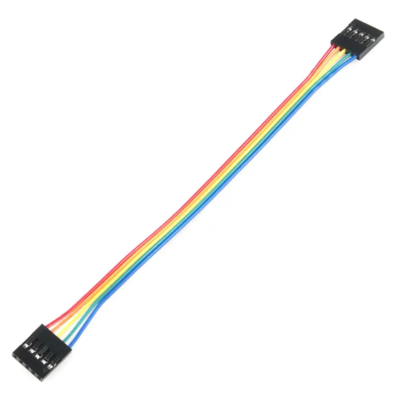 Sparkfun ジャンパーワイヤー - 0.1 インチ、5 ピン、6 インチ