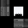 JST 直角コネクタ - スルーホール 3 ピン