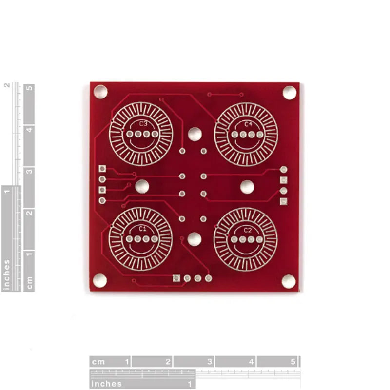 Sparkfun ボタンパッド 2x2 - ブレイクアウト PCB