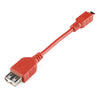 Sparkfun USB OTG ケーブル - メス A から Micro-A - 4 インチ。