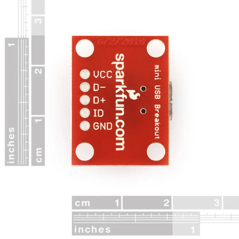 SparkFun USB Mini-B ブレイクアウト