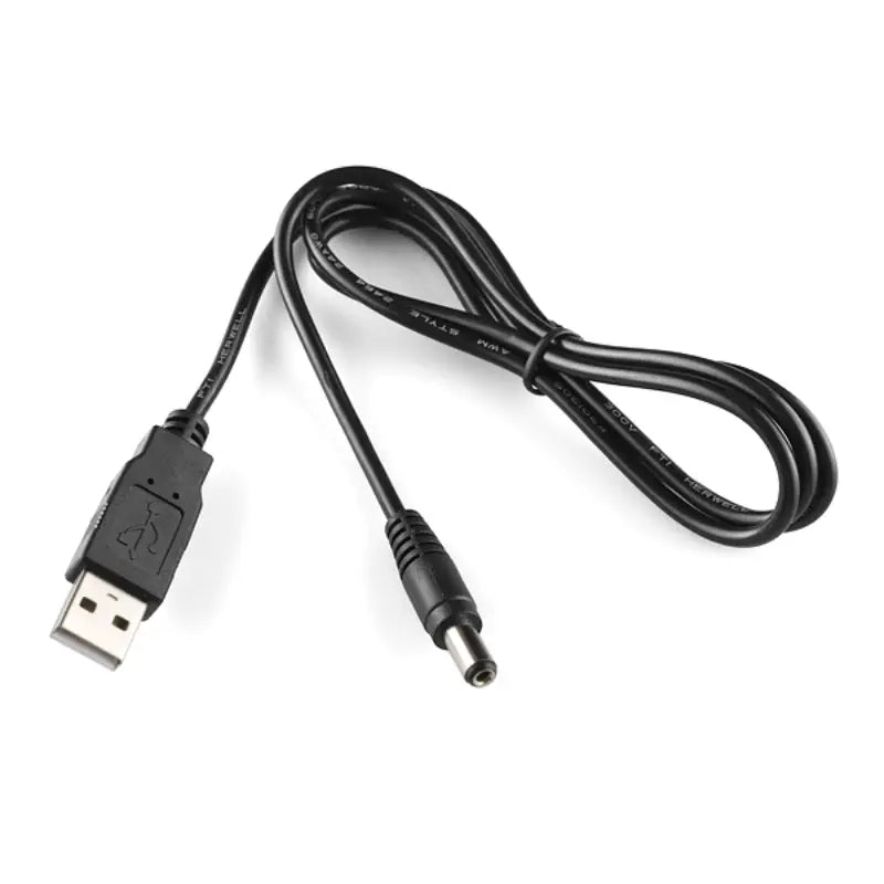 Sparkfun バレルジャックアダプタ - USB～5.5mm