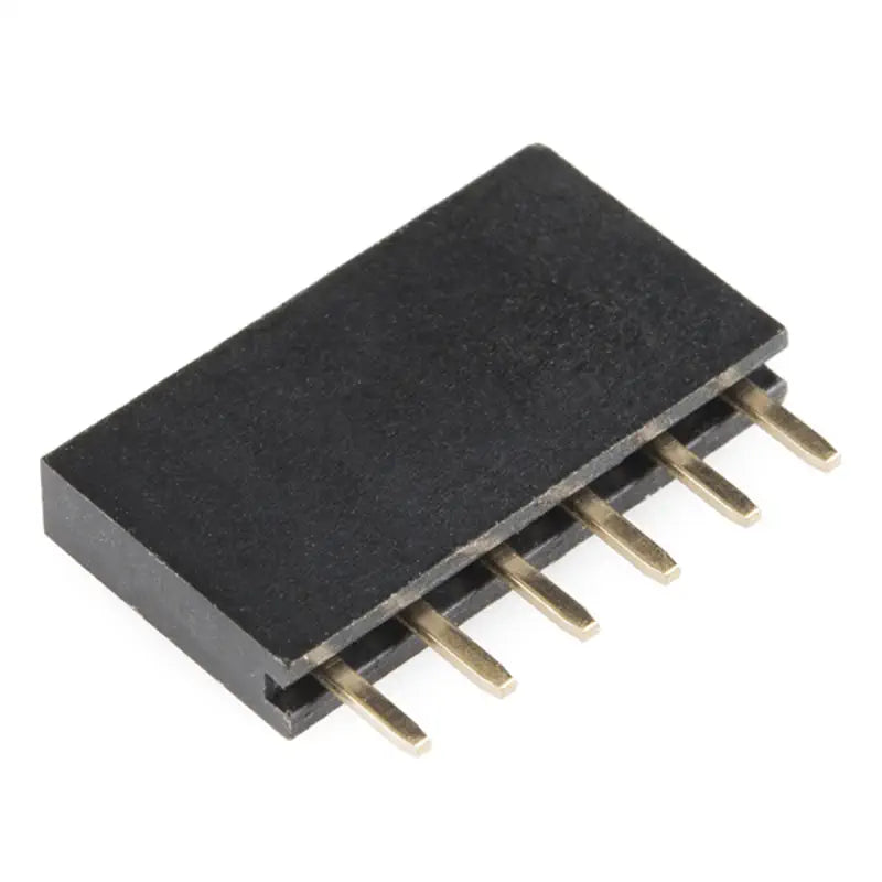 Sparkfun ヘッダ - 6ピン メス (PTH、0.1 inch)