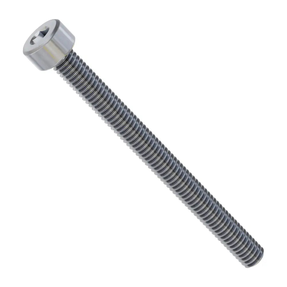 ServoCity 2800シリーズ 亜鉛メッキスチール製ソケットヘッドネジ M4x0.7mm、45mm (25個)