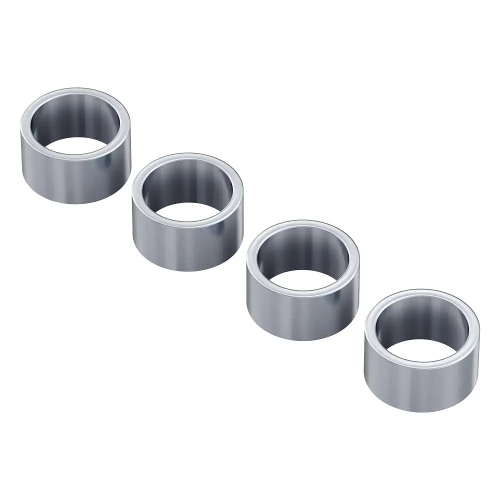 ServoCity スチール製スペーサ、内径12mm、外径15mm、長さ8mm (4個)