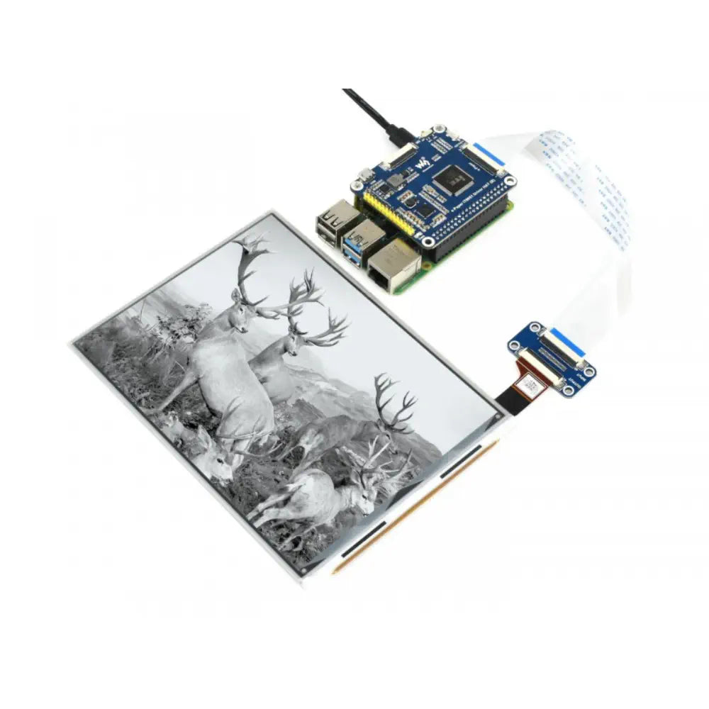 Waveshare 1872x1404、7.8 inch E-InkディスプレイHAT (Raspberry Pi用)