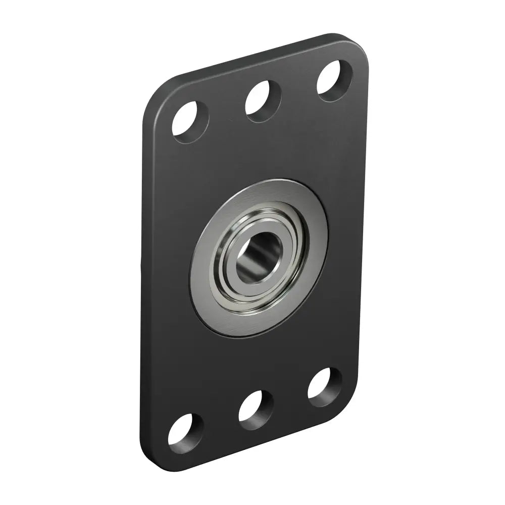 ServoCity 内径5mm フラットピローブロック (取付穴間隔 16mm x 32mm) - 2個パック
