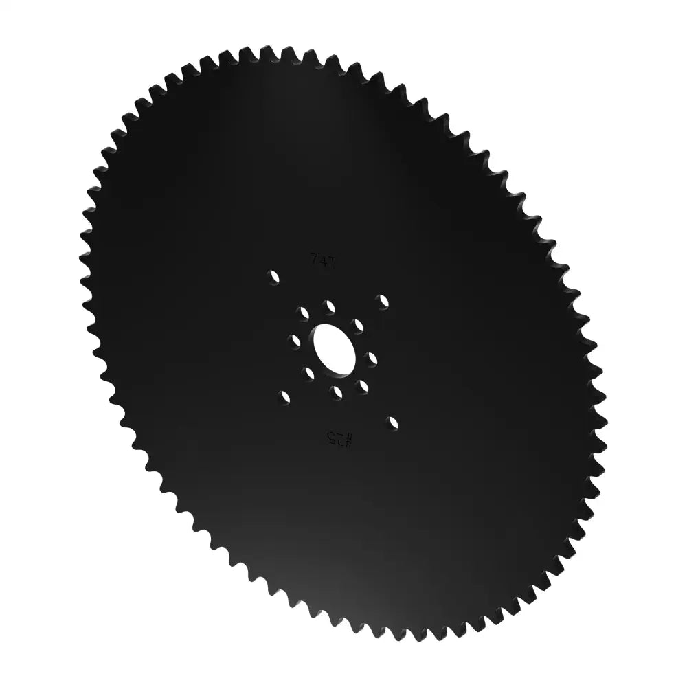 ServoCity #25ピッチ アセタール ハブマウントスプロケット (内径 14mm、歯数 74)