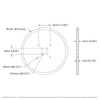 ServoCity 5 inch (12.7cm) アクリルディスクホイール (クリア) - 2個