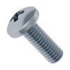 ServoCity M3 x 0.5mm 亜鉛メッキ なべ頭ネジ (長さ 8mm) - 6 個パック