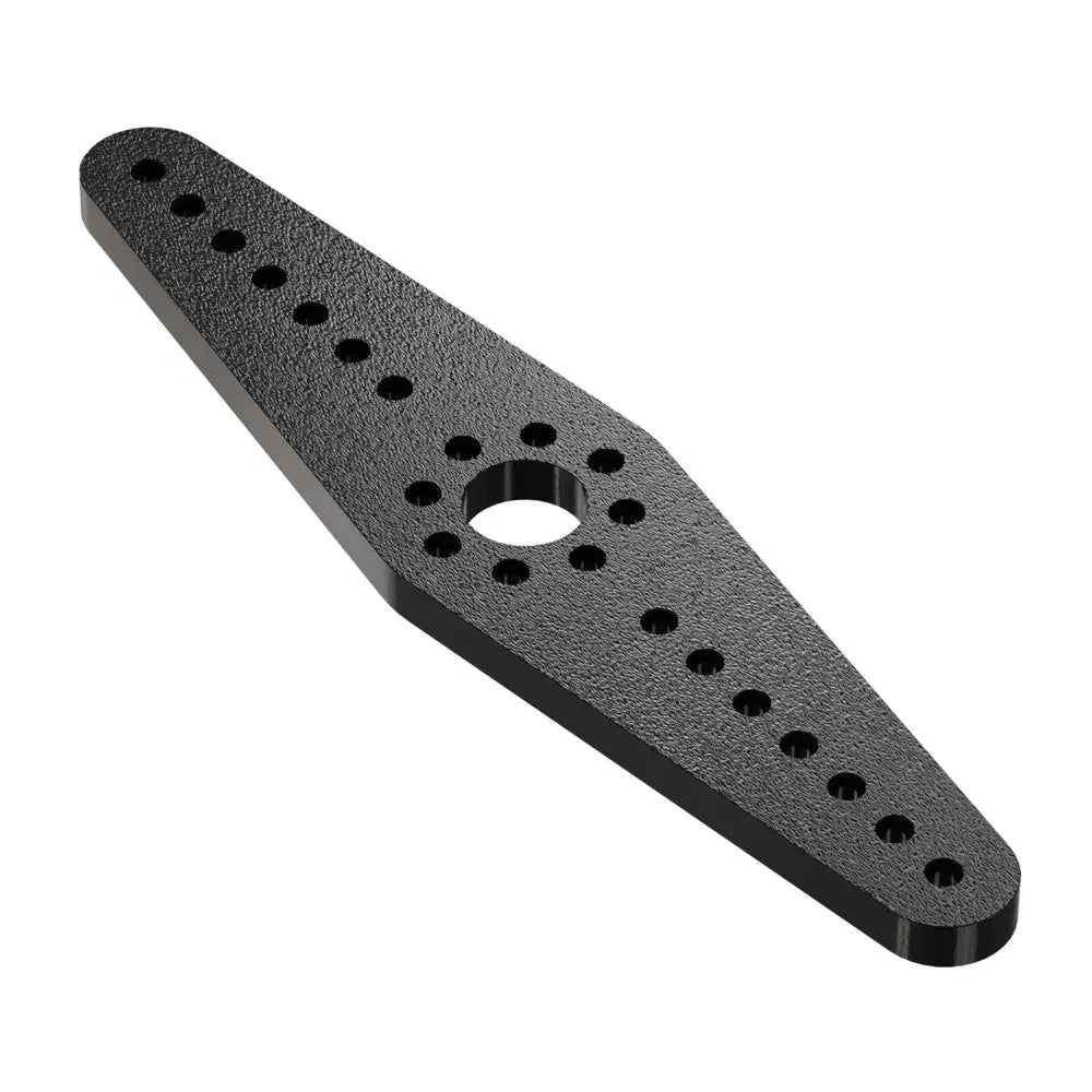 ServoCity プラスチック デュアルハブマウント コントロールアーム (長さ 72mm)