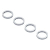 ServoCity 12mm IDスペーサー（外径15mm、長さ2mm） - 4個パック