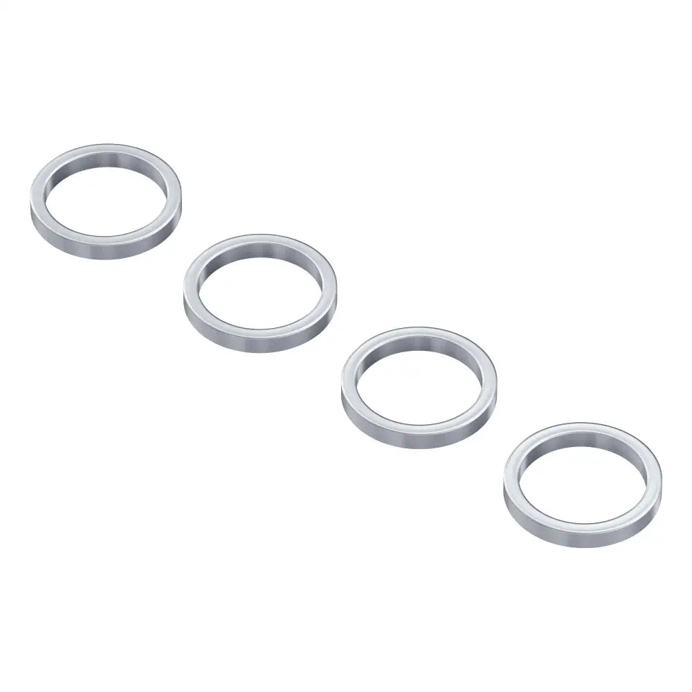ServoCity 12mm IDスペーサー（外径15mm、長さ2mm） - 4個パック
