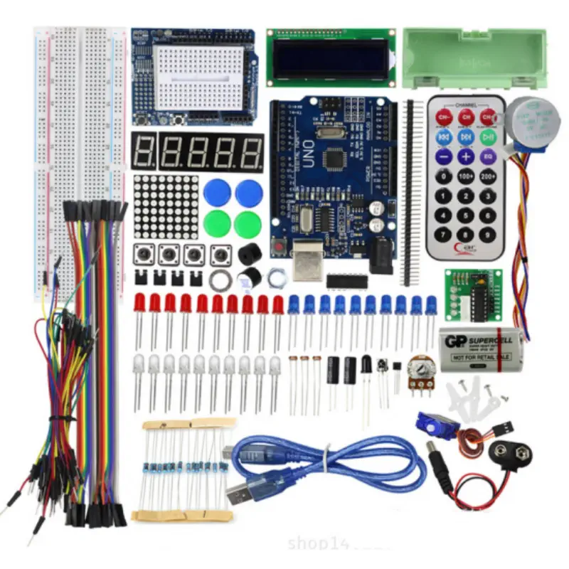 Dagu UNO R3 ベーシックスタータ 学習キット (Arduino用) (バッテリなし)
