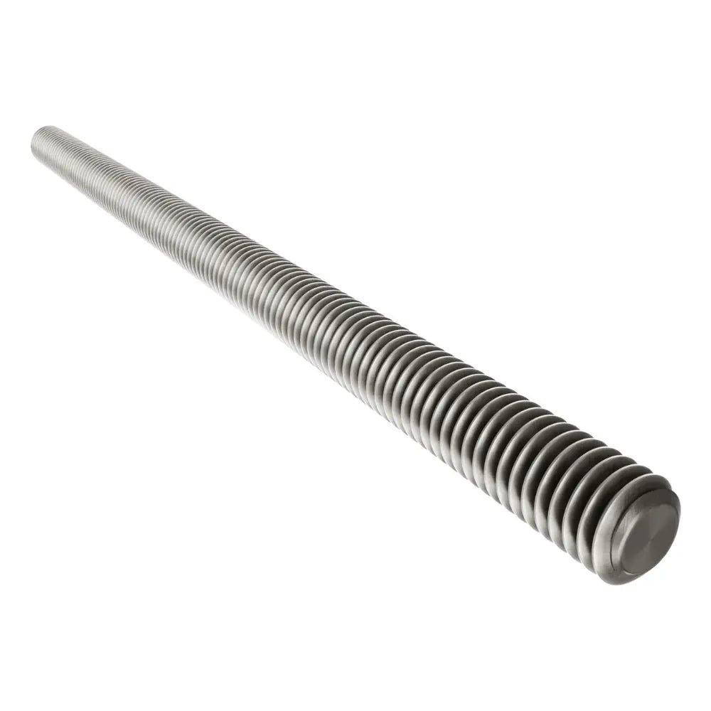 ServoCity 2808 シリーズ ステンレススチール ネジ棒 (M4 x 0.7mm、長さ 80mm) - 2 パック