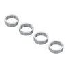 ServoCity 1522 シリーズ 8mm ID スペーサー (外径 10mm、長さ 3mm) - 4 個パック