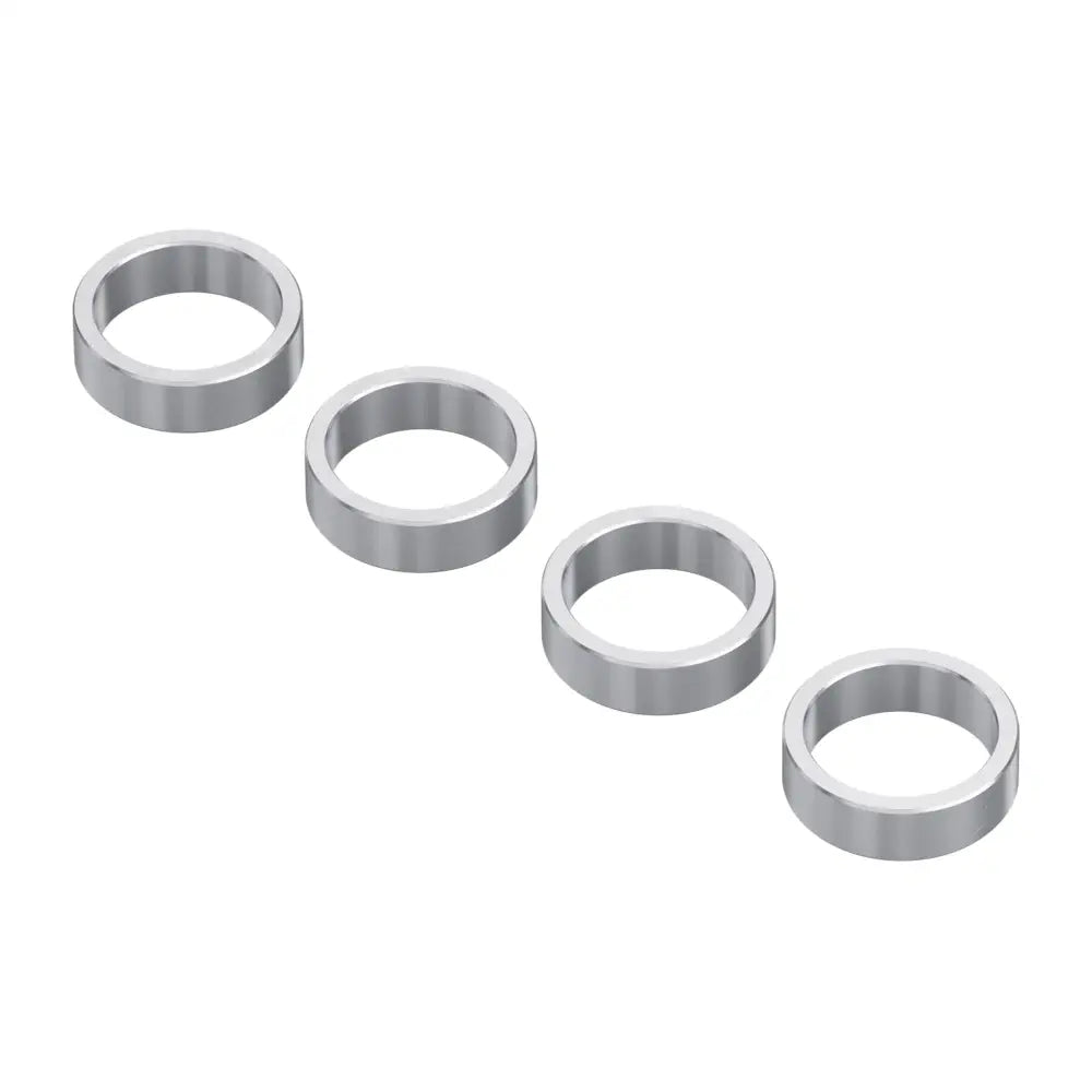 ServoCity 1522 シリーズ 8mm ID スペーサー (外径 10mm、長さ 3mm) - 4 個パック
