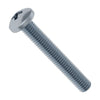 ServoCity M3 x 0.5mm 亜鉛メッキ なべ頭ネジ (長さ 20mm) - 6 個パック